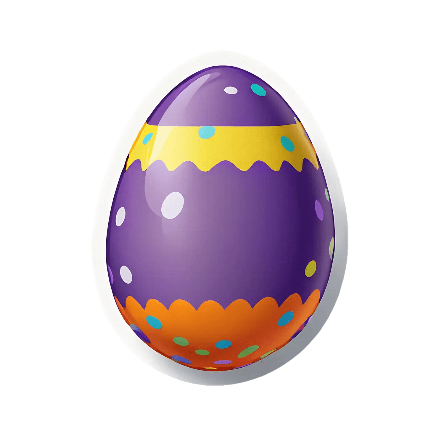 Easter Egg - Colorful Sticker - Heat Press Transfer
