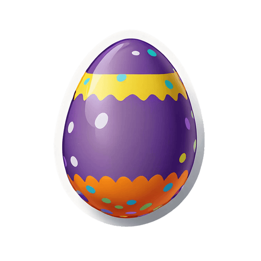 Easter Egg - Colorful Sticker - Heat Press Transfer