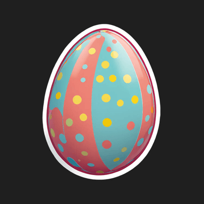 Easter Egg Decor - Sticker - Heat Press Transfer