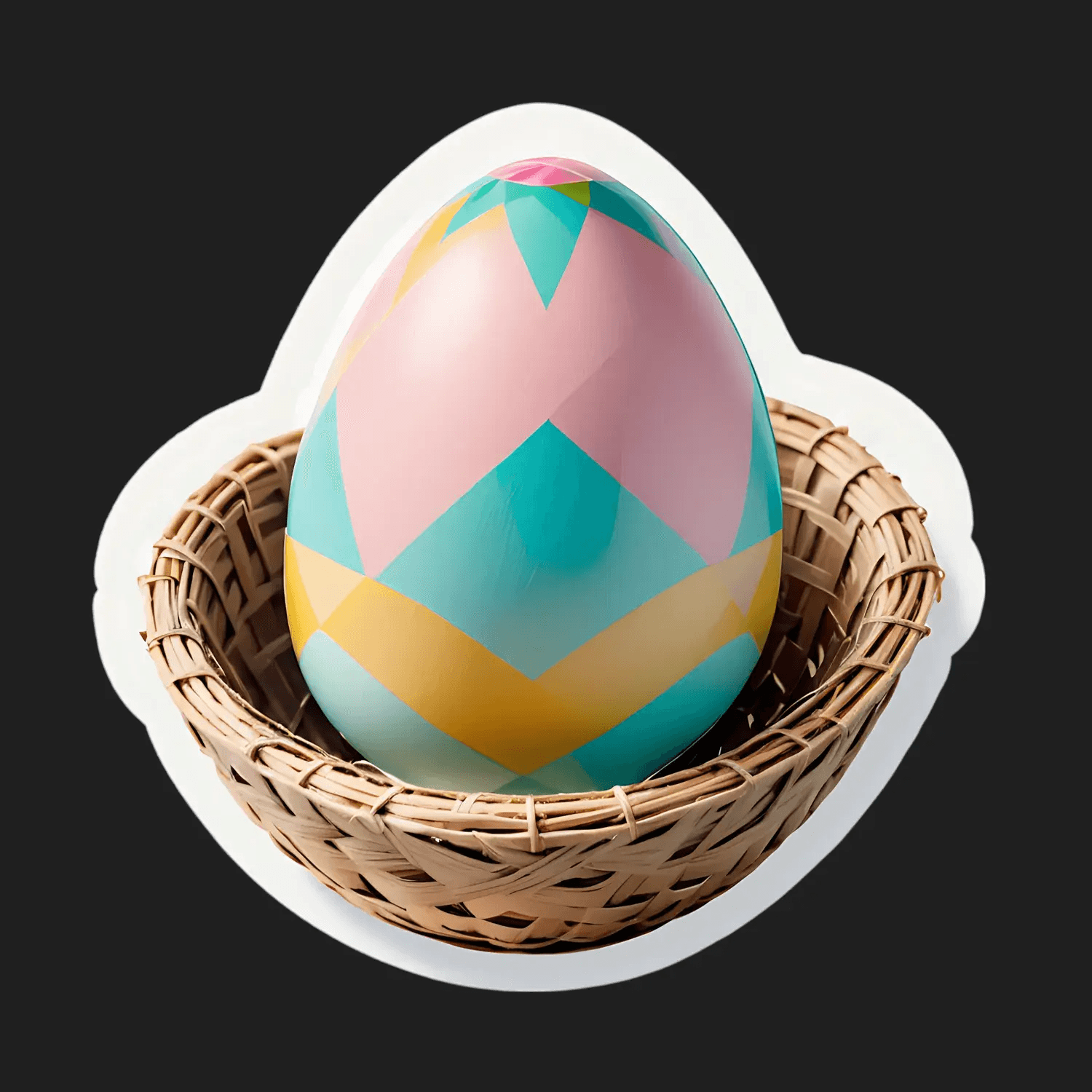 Easter Egg Magic - Sticker - Heat Press Transfer