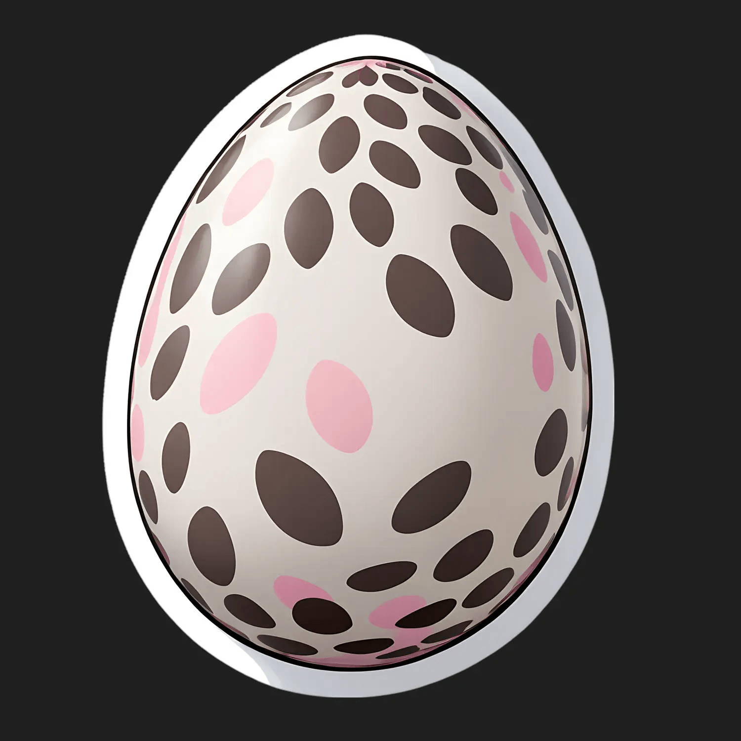 Easter Egg Pattern - UV DTF Sticker - Heat Press Transfer