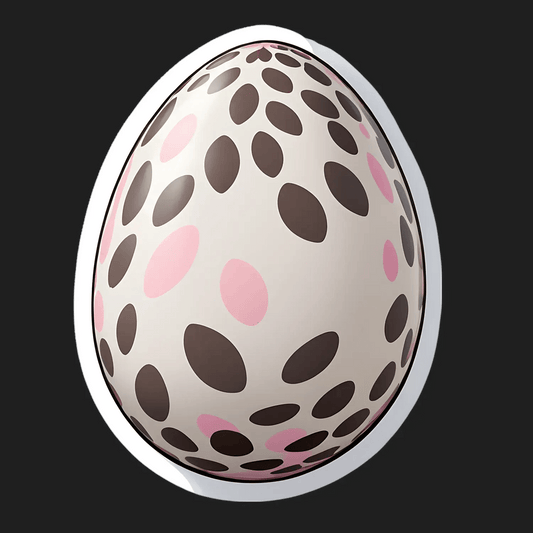 Easter Egg Pattern - UV DTF Sticker - Heat Press Transfer
