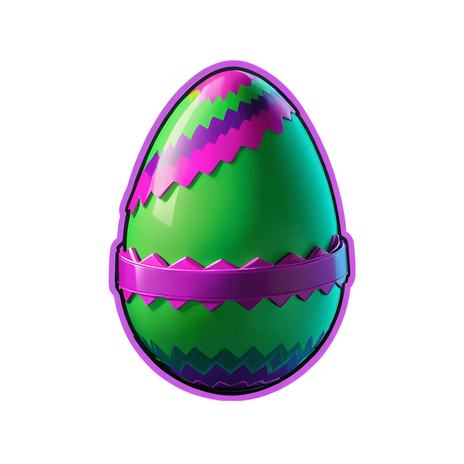 Easter Egg Surprise - Sticker - Heat Press Transfer