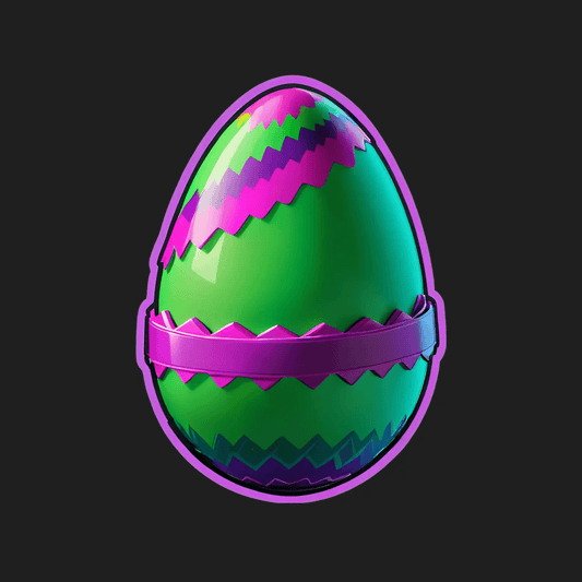 Easter Egg Surprise - Sticker - Heat Press Transfer