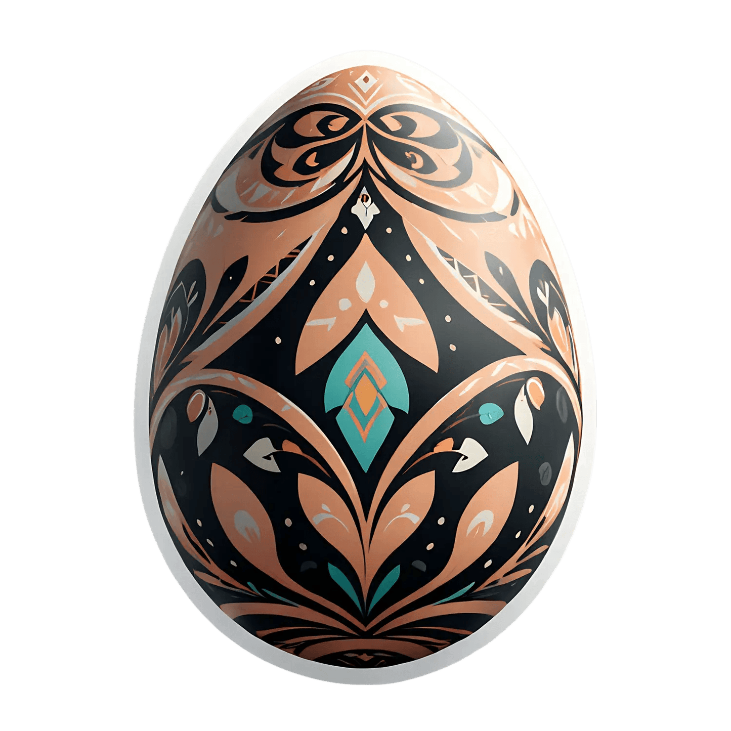 Egg Art Deco - Sticker - Heat Press Transfer