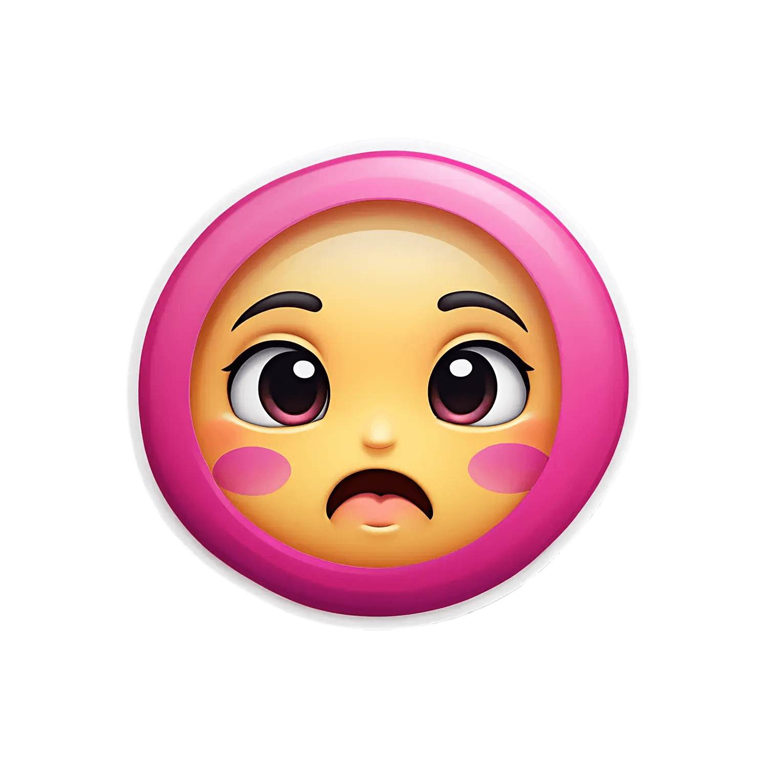 Emoji Girl - Sticker - Heat Press Transfer