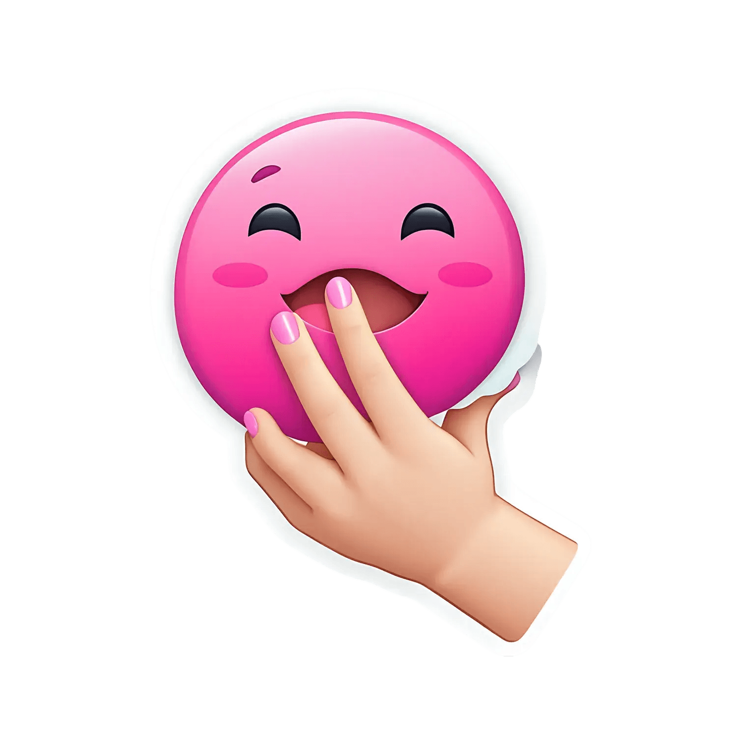 Emoji Laugh - Sticker - Heat Press Transfer