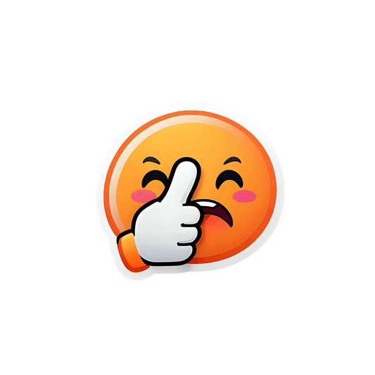 Emoji Thumbs Up - Sticker - Heat Press Transfer