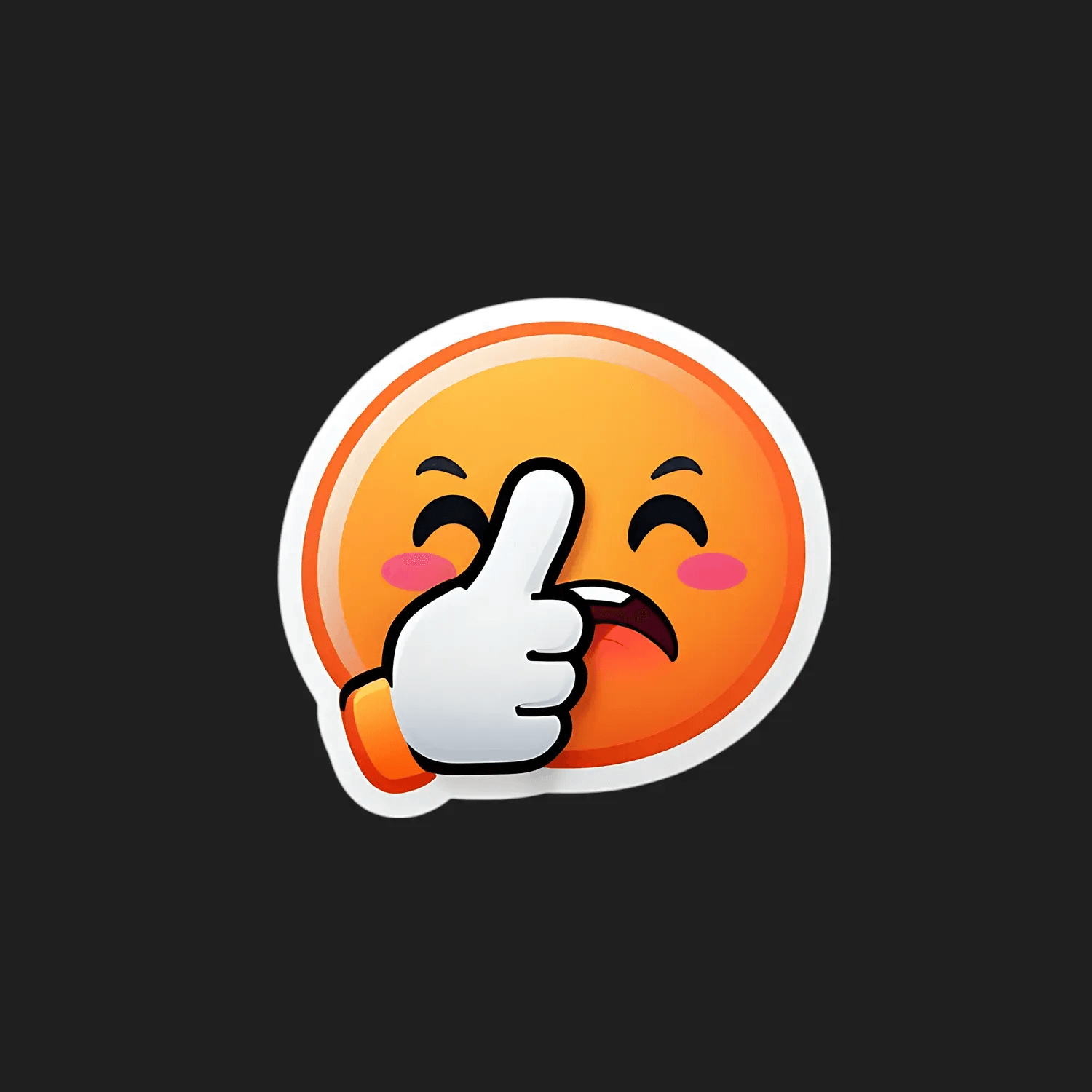 Emoji Thumbs Up - Sticker - Heat Press Transfer