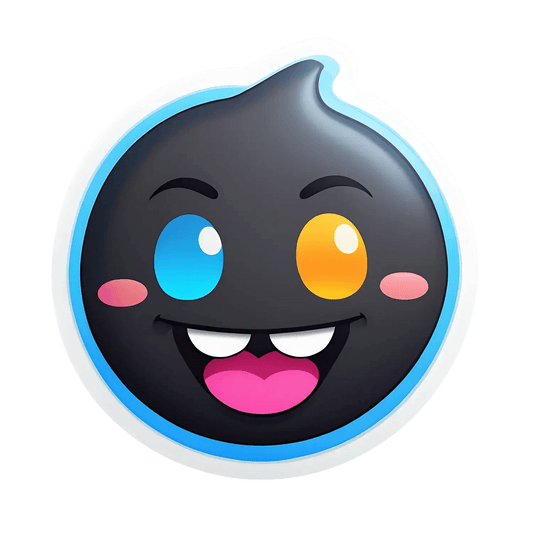 Emoji Wink - Fun Sticker - Heat Press Transfer
