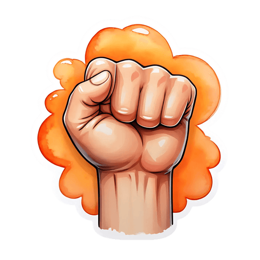 Empowerment Fist - Sticker - Heat Press Transfer