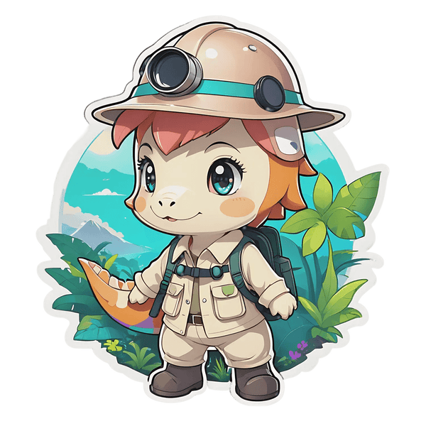 Explorer Kid Adventure - Sticker – Heat Press Transfer