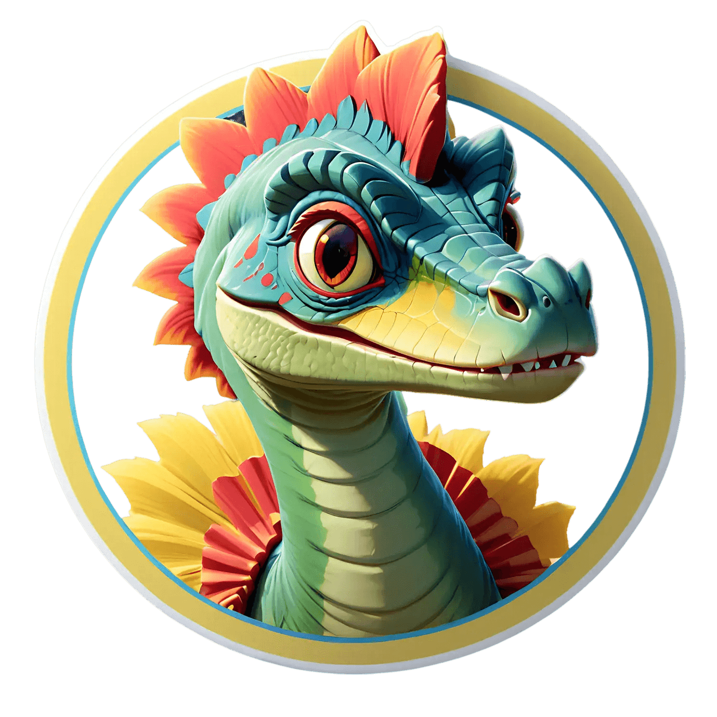 Fantasy Dragon - Vibrant Sticker - Heat Press Transfer