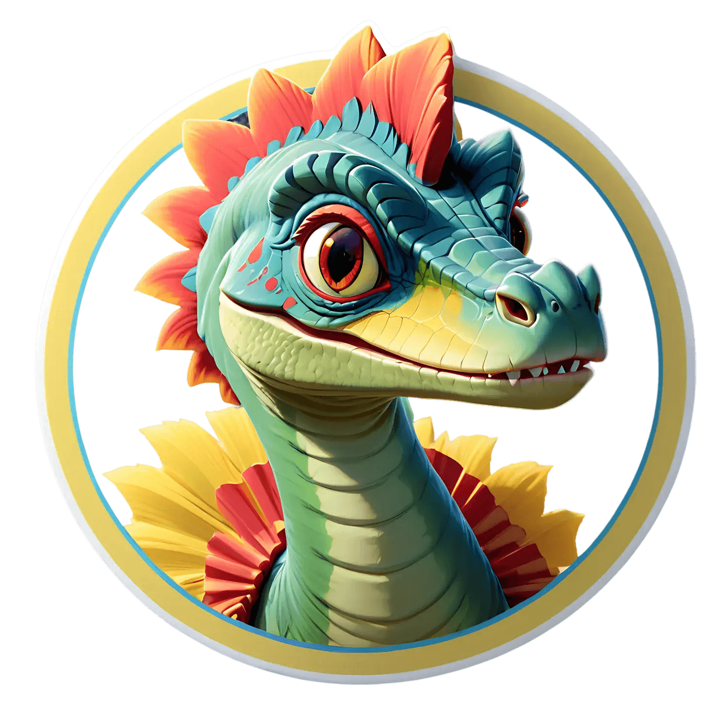 Fantasy Dragon - Vibrant Sticker - Heat Press Transfer