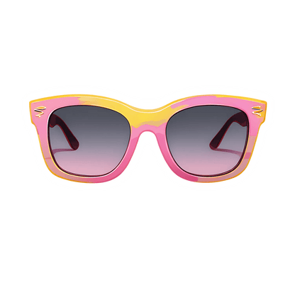 Fashion Sunglasses - Pink Sticker - Heat Press Transfer