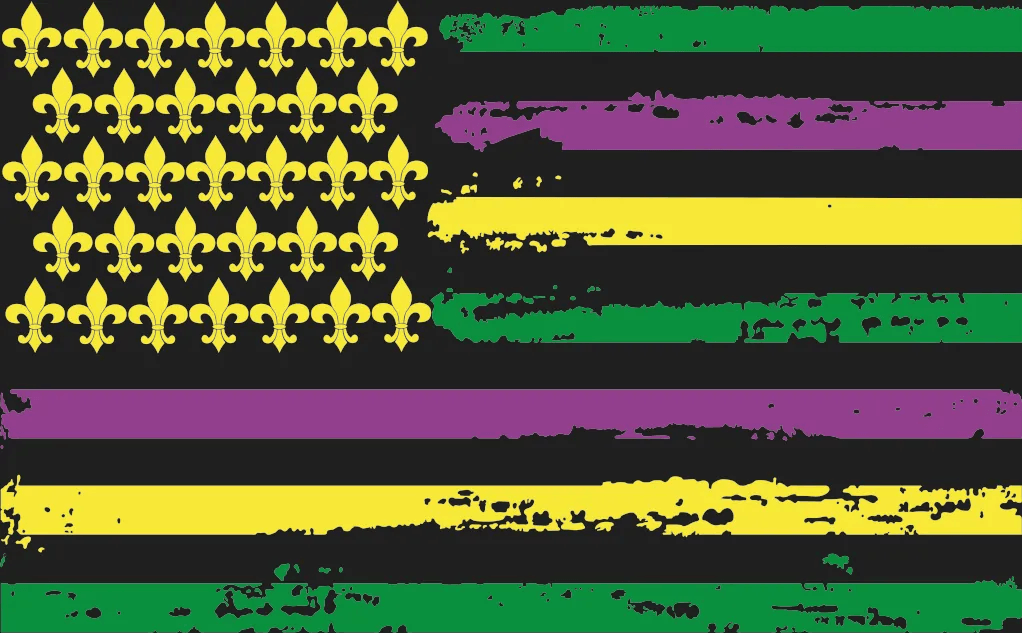 Fleur-de-Lis Pattern - DTF Ready to Press - Heat Press Transfer