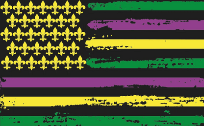 Fleur-de-Lis Pattern - DTF Ready to Press - Heat Press Transfer