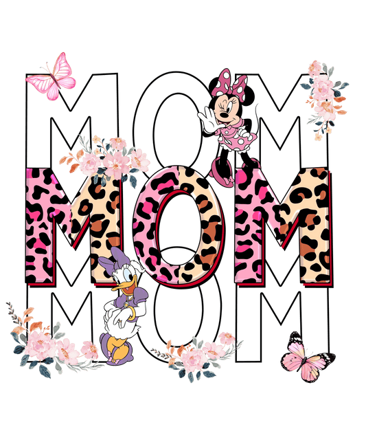 Floral Mother's Day Design - DTF Ready To Press - Heat Press Transfer