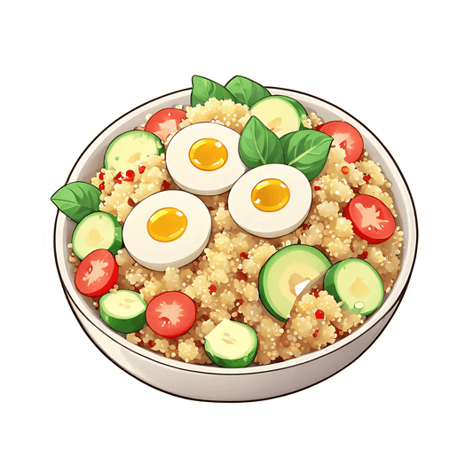 Food Bowl Salad - Sticker - Heat Press Transfer