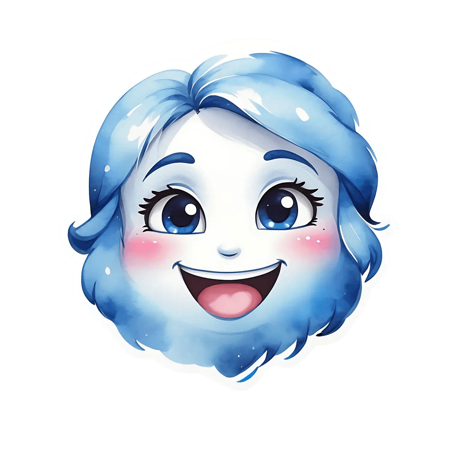 Frozen Smile - Sticker - Heat Press Transfer
