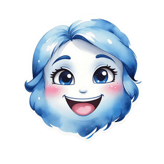 Frozen Smile - Sticker - Heat Press Transfer