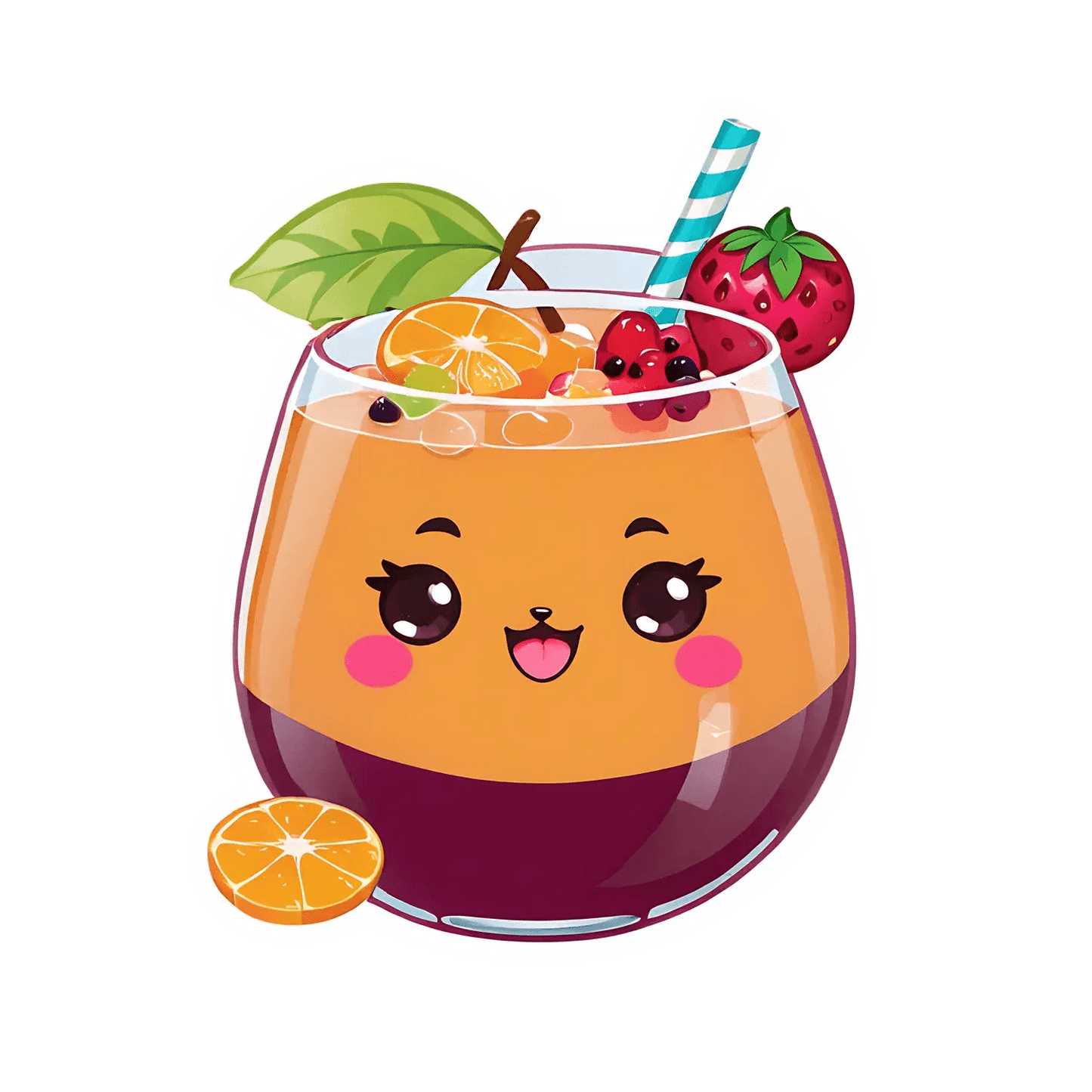 Fruit Punch Fun - Sticker - Heat Press Transfer
