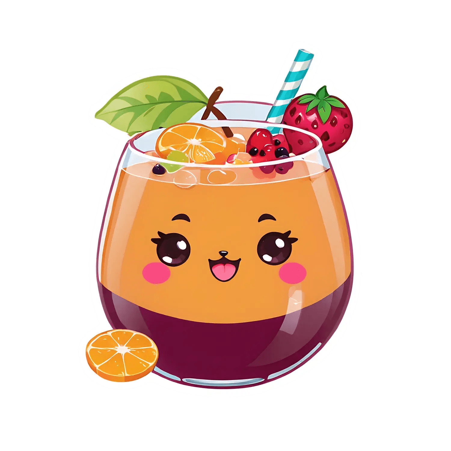 Fruit Punch Fun - Sticker - Heat Press Transfer
