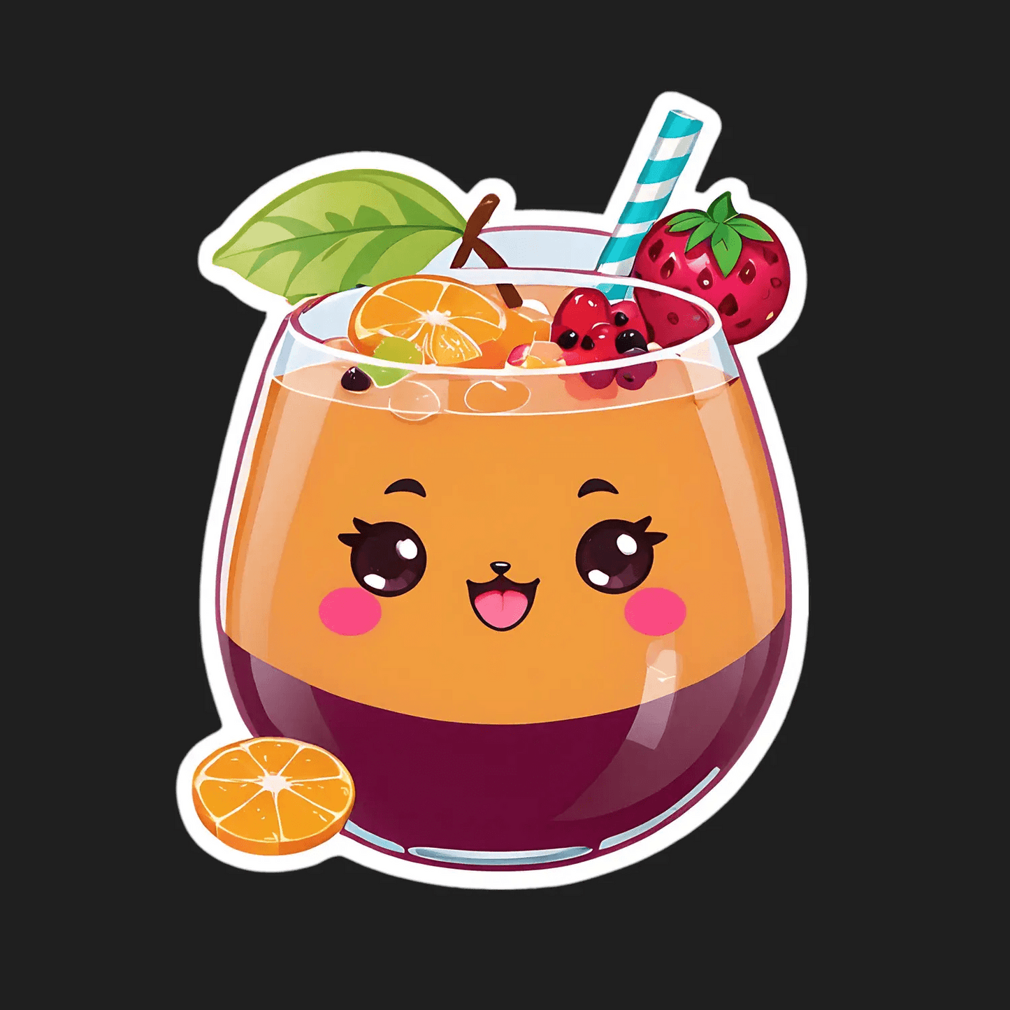 Fruit Punch Fun - Sticker - Heat Press Transfer