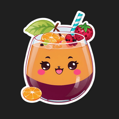 Fruit Punch Fun - Sticker - Heat Press Transfer
