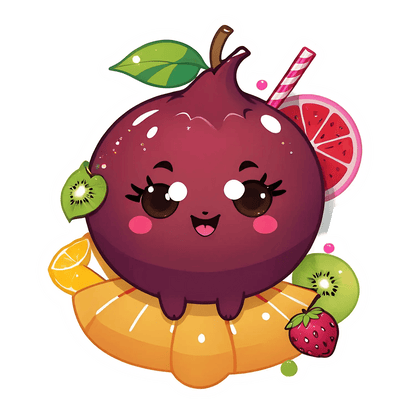 Fruity Fun - Cute Sticker - Heat Press Transfer