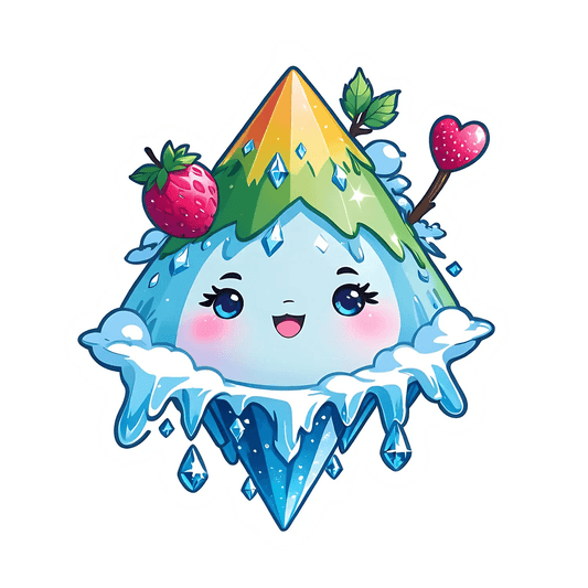 Fruity Mountain UV DTF - Sticker - Heat Press Transfer