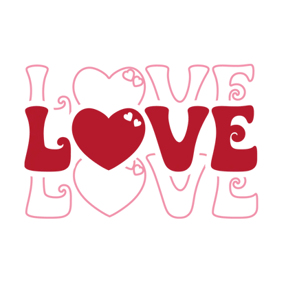 Fun & Festive: Valentine’s Day DTF Gang Sheet 22"x60" Premade DTF Gang Sheet - Heat Press Transfer