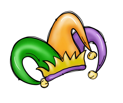 Funky Jester Hat - DTF Ready to Press - Heat Press Transfer