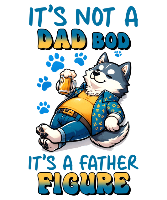 Funny Cat Father Design - DTF Ready To Press - Heat Press Transfer
