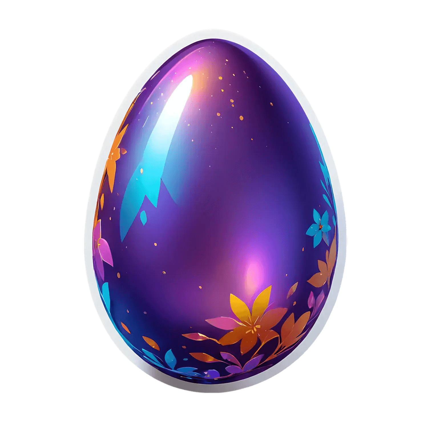 Galactic Glow - UV Sticker - Heat Press Transfer