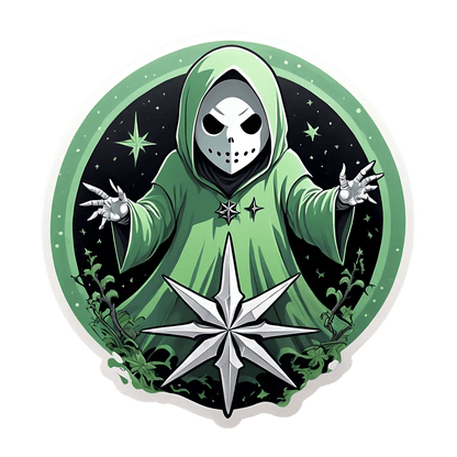 Galactic Sorcerer - Sticker - Heat Press Transfer
