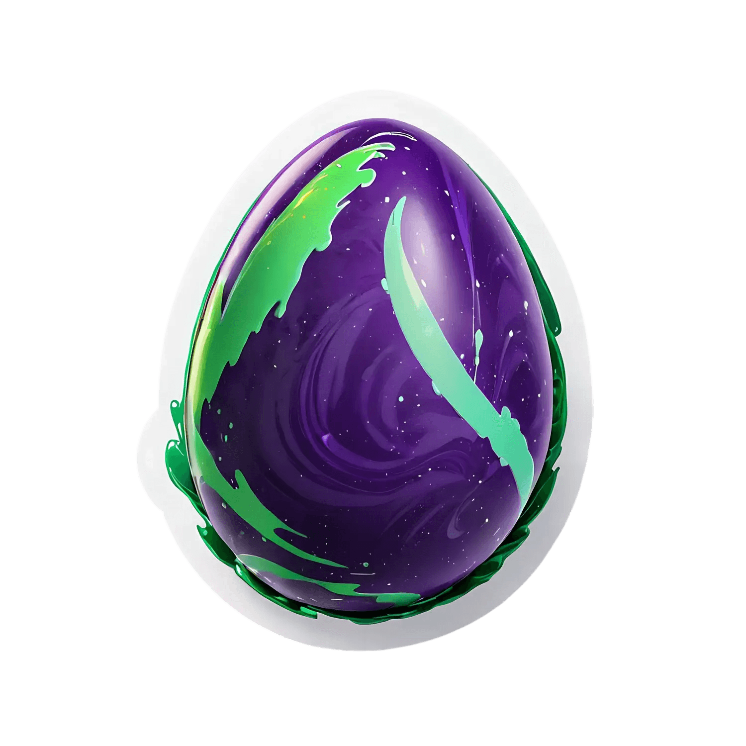 Galaxy Swirl - Colorful Sticker - Heat Press Transfer