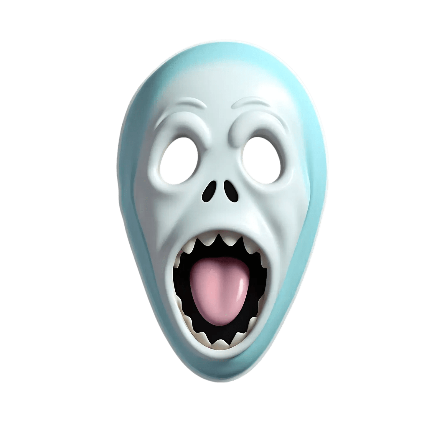 Ghost Face Scream Mask - Sticker - Heat Press Transfer