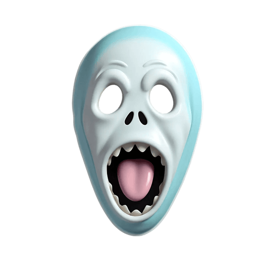 Ghost Face Scream Mask - Sticker - Heat Press Transfer