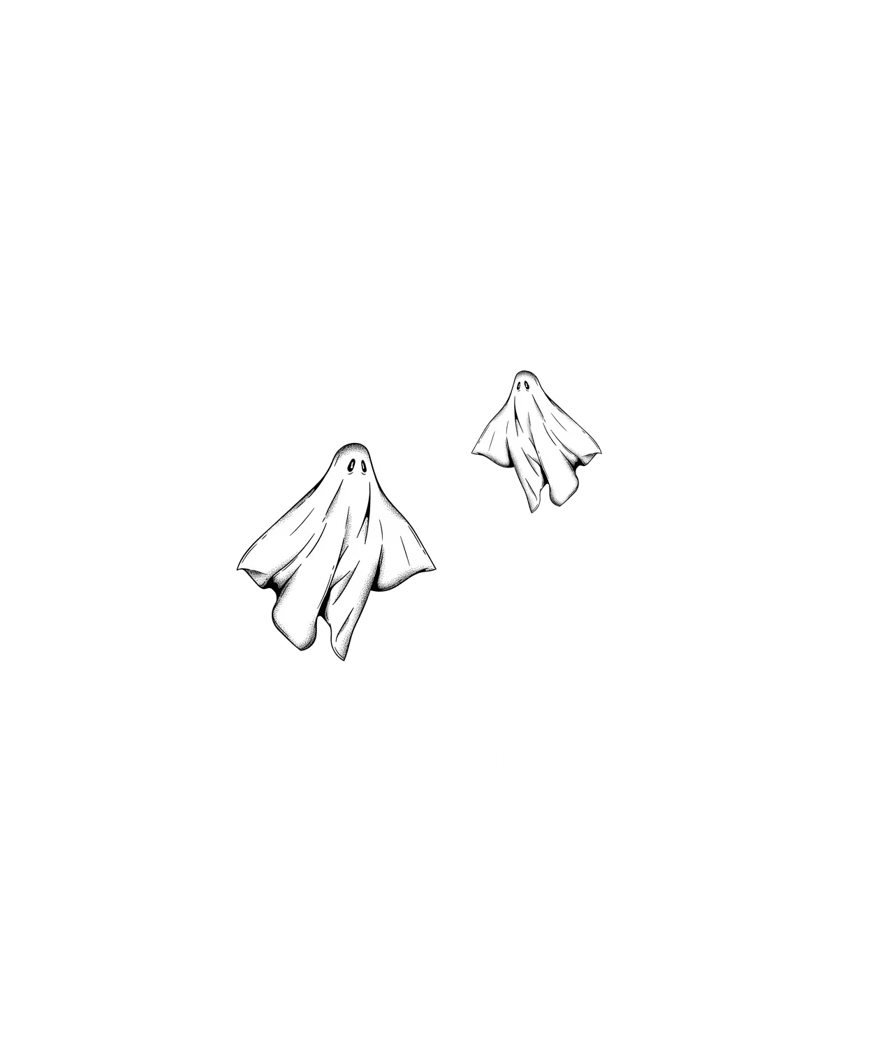 Ghostly Night - DTF Ready to Press - Heat Press Transfer
