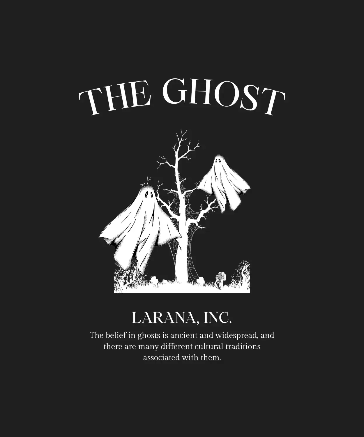 Ghostly Night - DTF Ready to Press - Heat Press Transfer