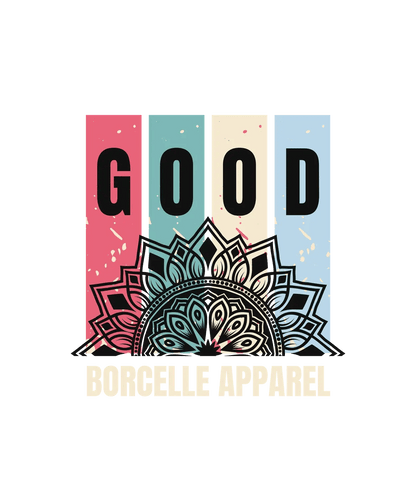 Good Vibes Mandala - DTF Ready to Press - Heat Press Transfer