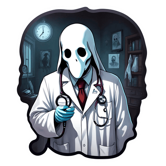 Gothic Doctor - UV DTF Sticker - Heat Press Transfer