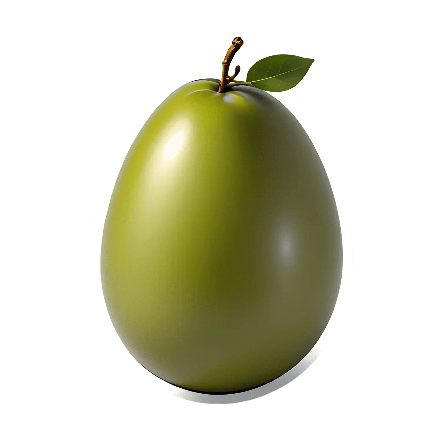 Green Apple Gloss - UV DTF Sticker - Heat Press Transfer