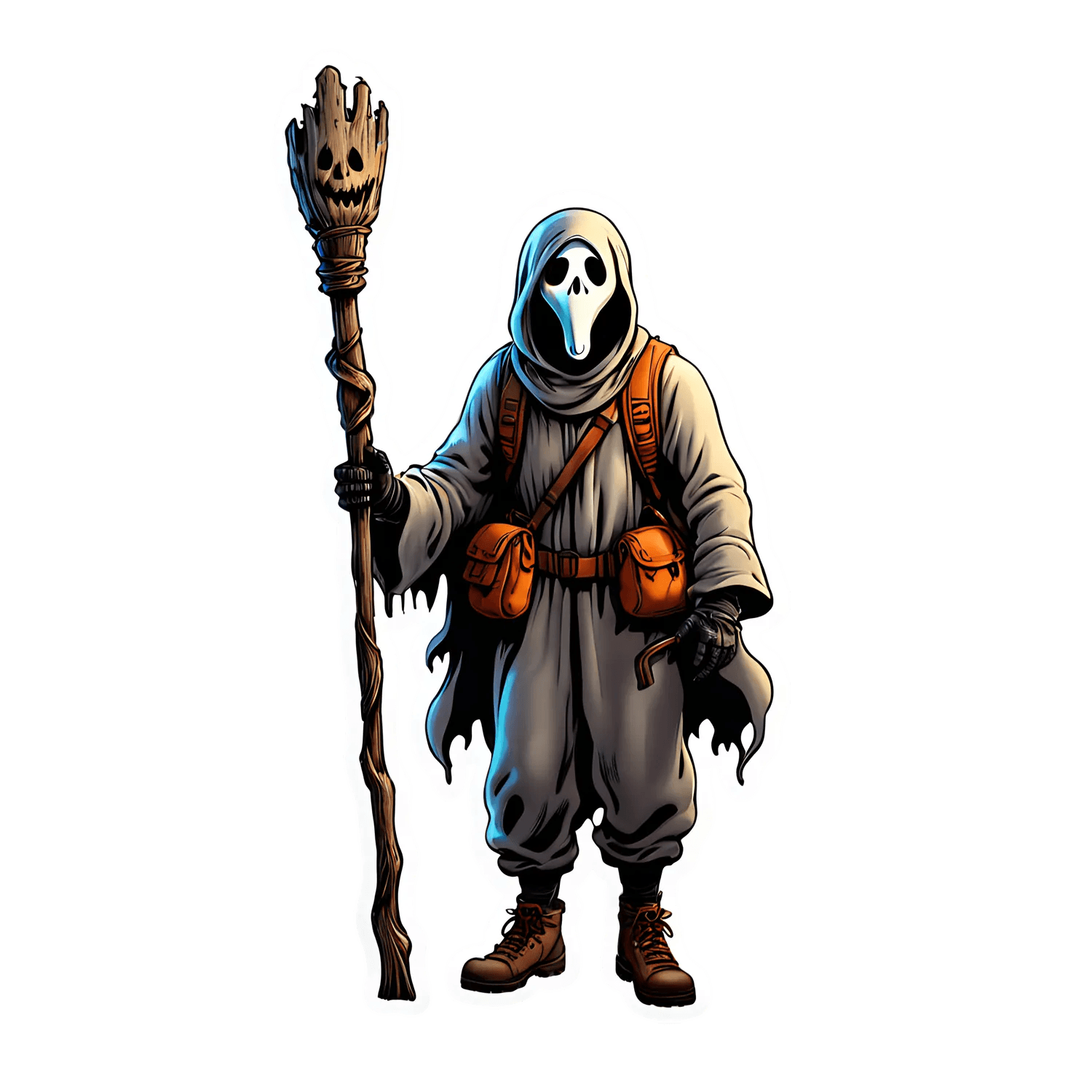 Reaper Wizard Grim Reaper Wizard - Sticker – Heat Press Transfer