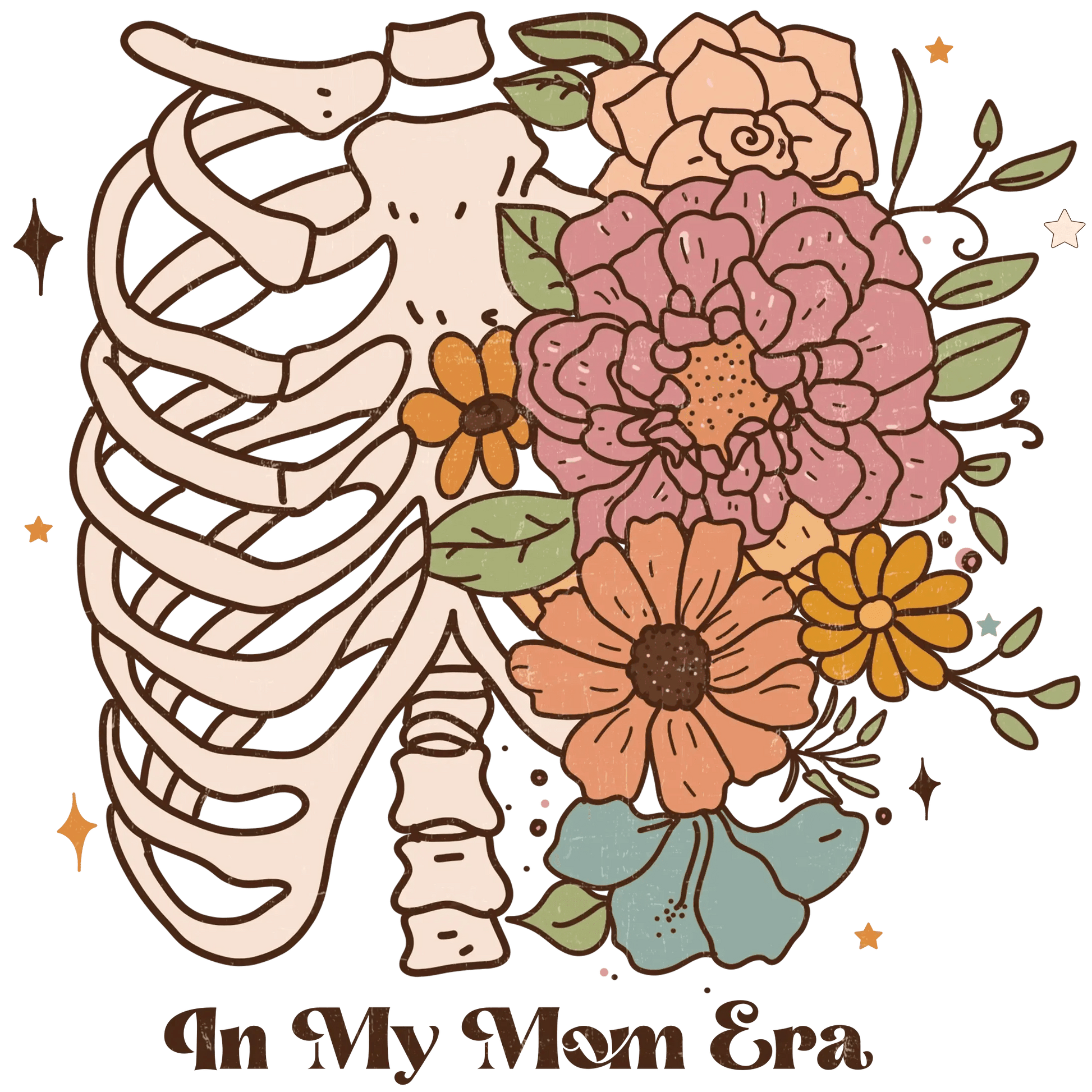 In My Mom Era Design - DTF Ready To Press - Heat Press Transfer
