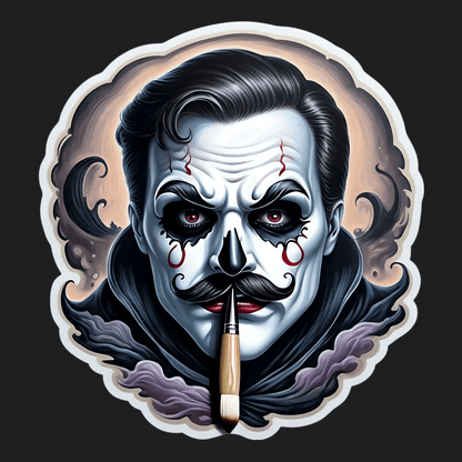 Joker Clown - UV Sticker - Heat Press Transfer