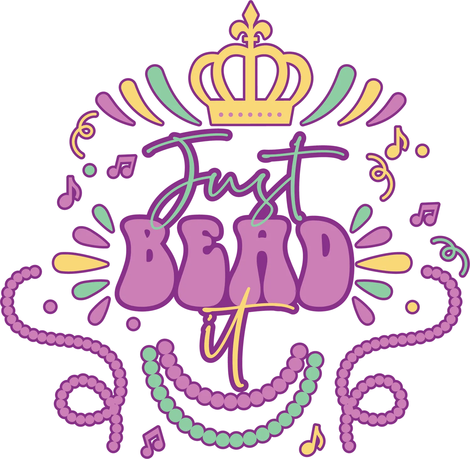 Just Beard It - DTF Ready to Press - Heat Press Transfer