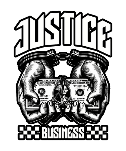 Justice Business - DTF Ready to Press - Heat Press Transfer