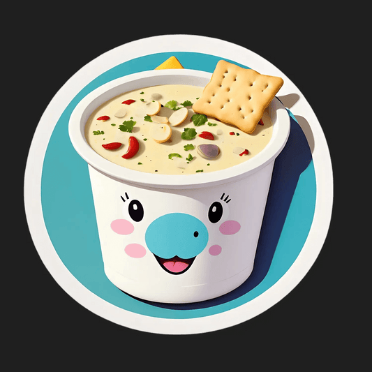 Kawaii Soup Bowl - Sticker - Heat Press Transfer